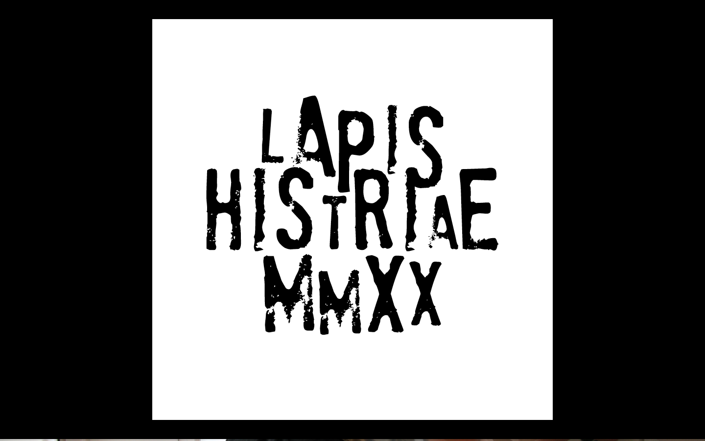 Lapis Histriae 2020 info
