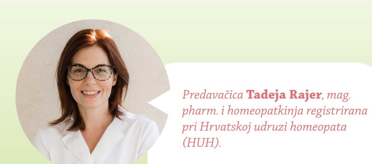 Tadeja Rajer: predavanje o homeopatiji