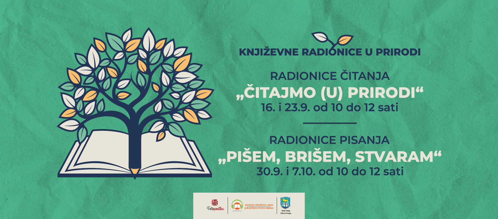 Maja Klarić: književne radionice u prirodi